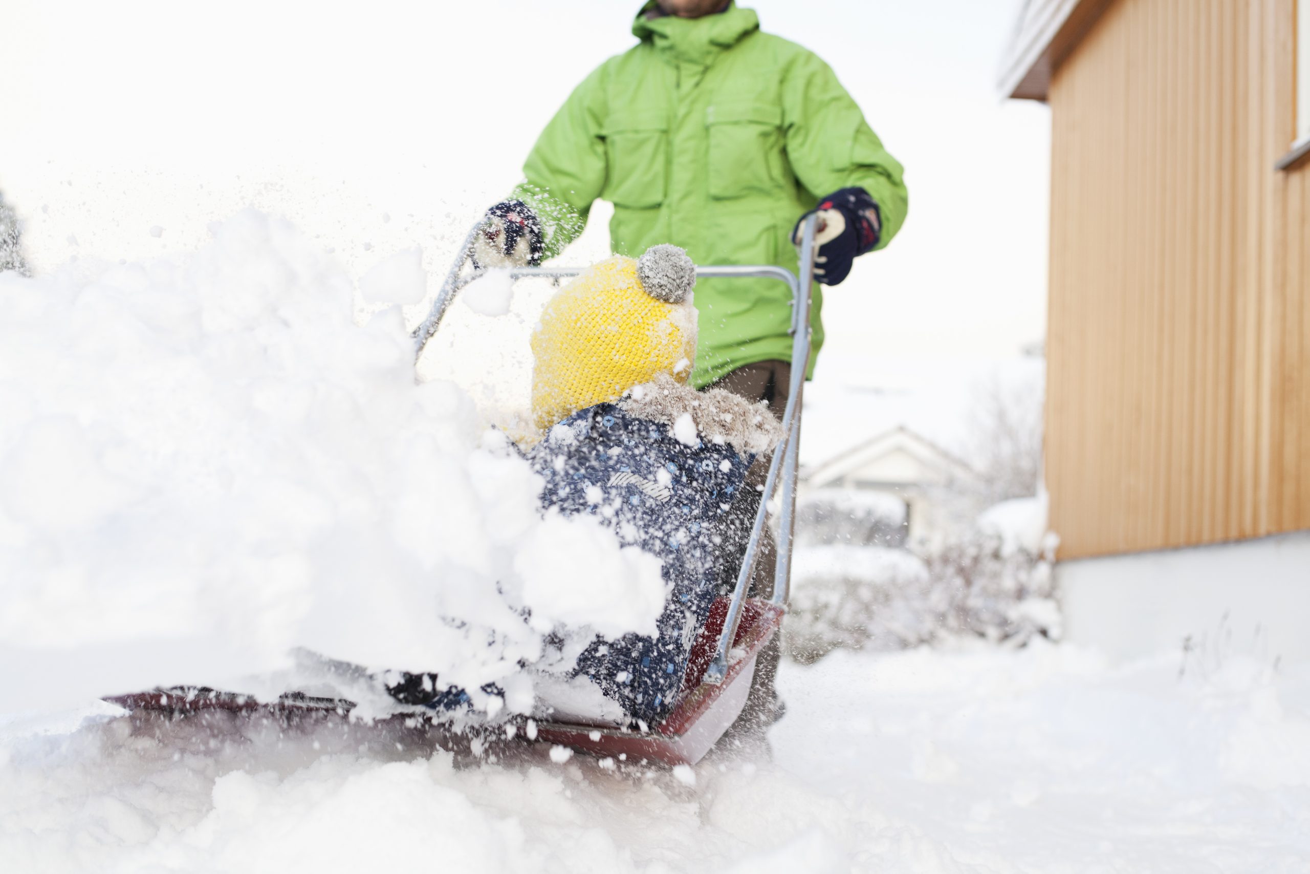 Snow removal Salting