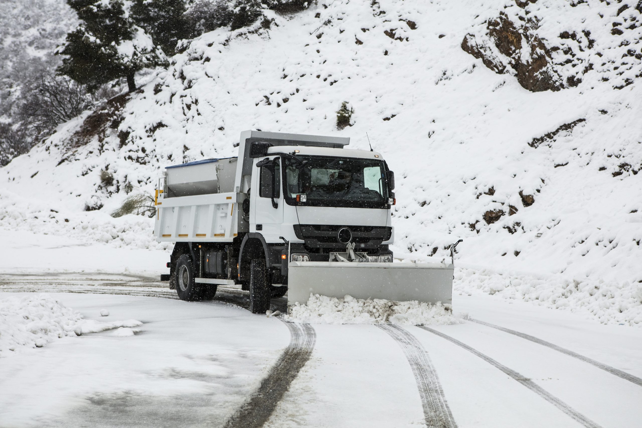 snow ice hauling